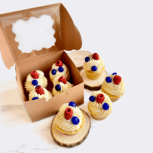 Set 4 Sapunuri Mini Cupcakes cu fructe