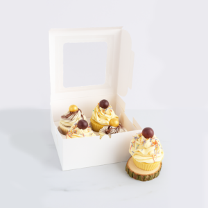 Set 4 sapunuri artizanale Cupcake mix